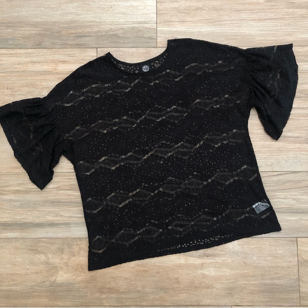 Bobeau Lace Top